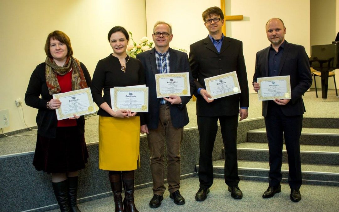 Diplomų įteikimas