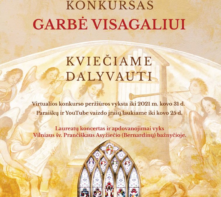 Pirmasis krikščioniškos sakralinės muzikos KONKURSAS