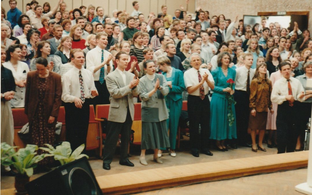 Bažnyčios renginiai ir bičiuliai 1994-1999 metais