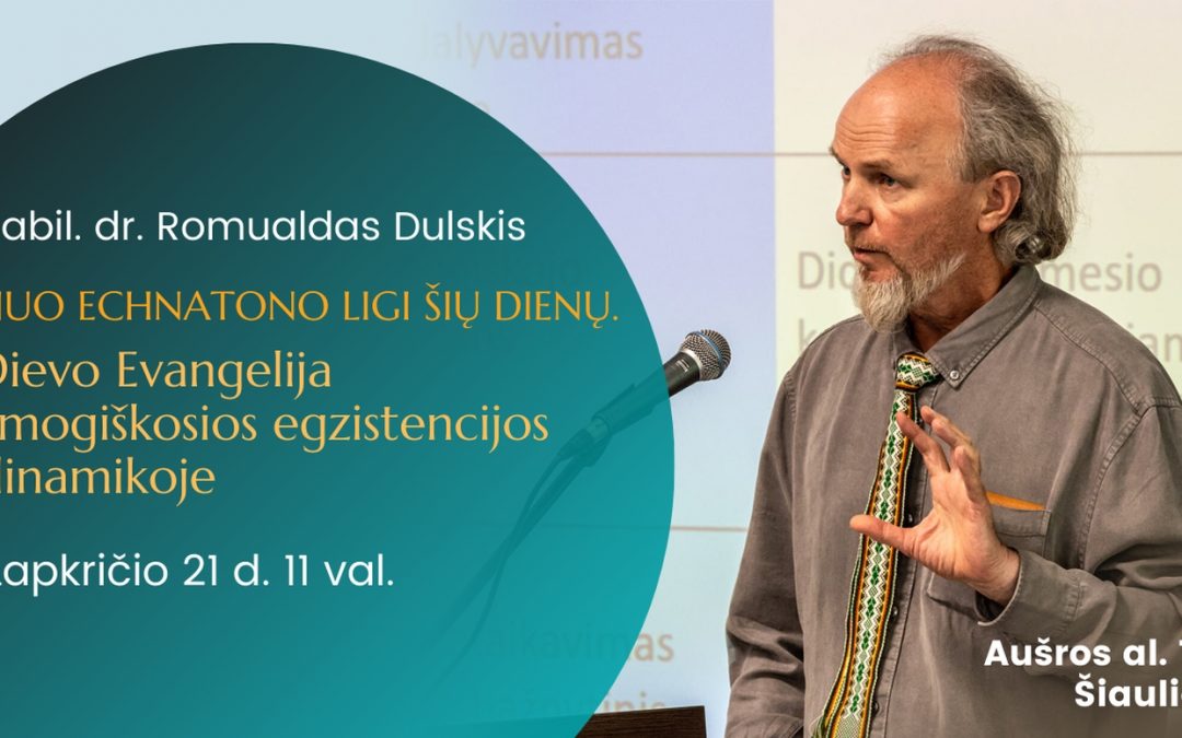 Bažnyčioje viešės habil. dr. Romualdas Dulskis