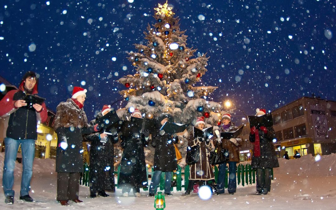 2010 12 23 | Prisiminkime mūsų pirmąjį kalėdinių giesmių giedojimą mieste