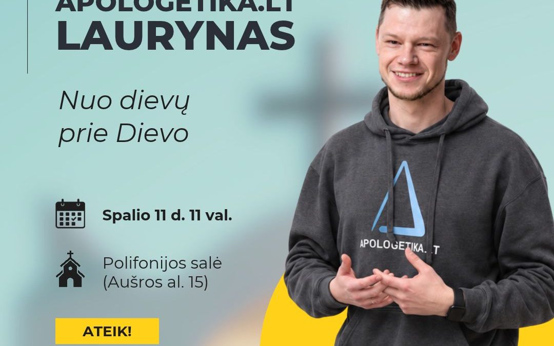 Pamaldos Polifonijos salėje su dr. Laurynu Jacevičiumi